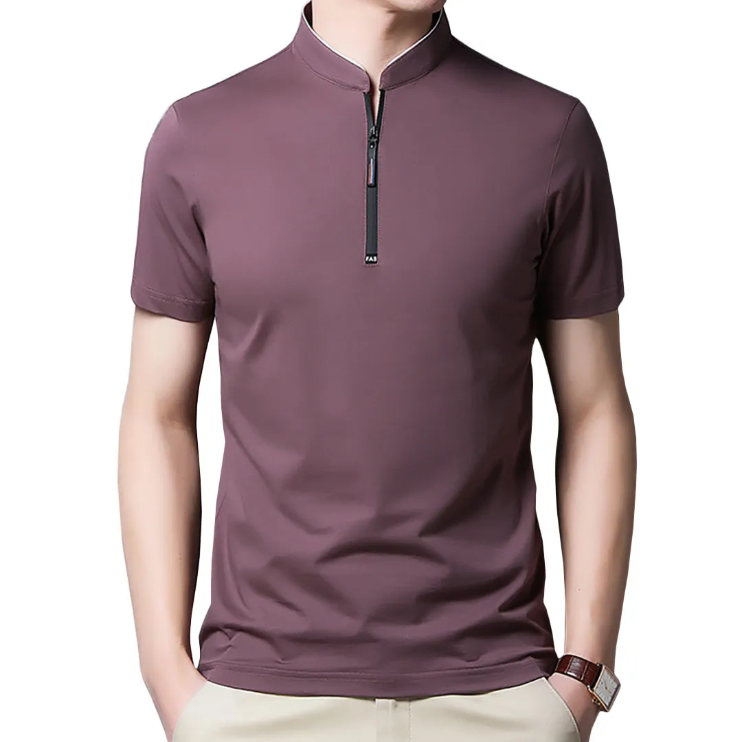 Pologize™ Solid Collar Polo Shirt
