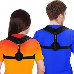 Posture Corrector for Women & Men | Posture Brace | Comfortable Back Brace Posture Corrector Spinal Alignment Posture Support Strap | Adjustable Back Straightener | Posture Fixer | Slouching Brace