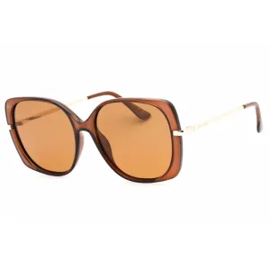 Prive Revaux Women's Sunglasses - Amber Lens Plastic Square Frame | Vintage Babe Latte