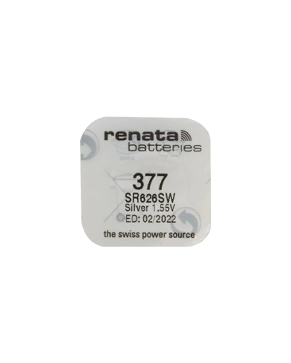 Renata SR626SW Battery 377