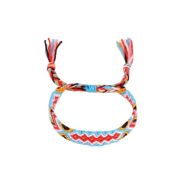 Retro Handmade Bohemian Thread Bracelet