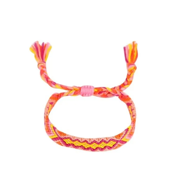 Retro Handmade Bohemian Thread Bracelet