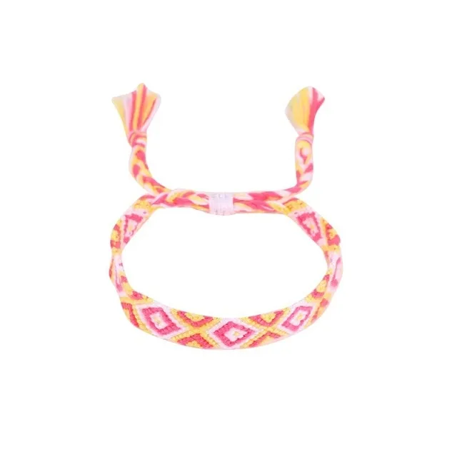 Retro Handmade Bohemian Thread Bracelet