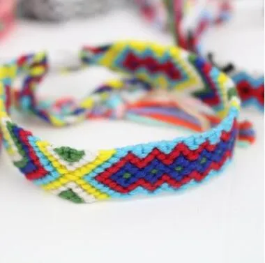 Retro Handmade Bohemian Thread Bracelet