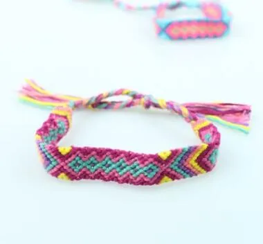 Retro Handmade Bohemian Thread Bracelet