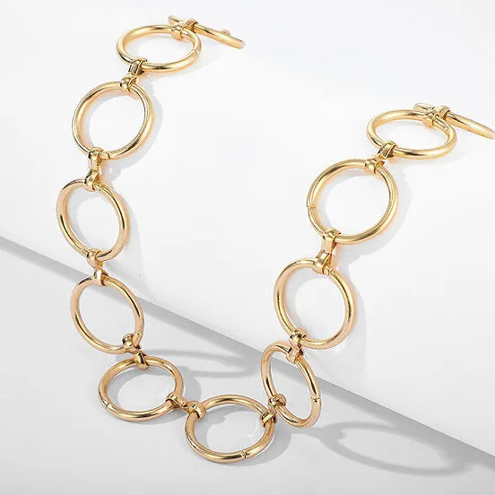 Rings Choker Necklace
