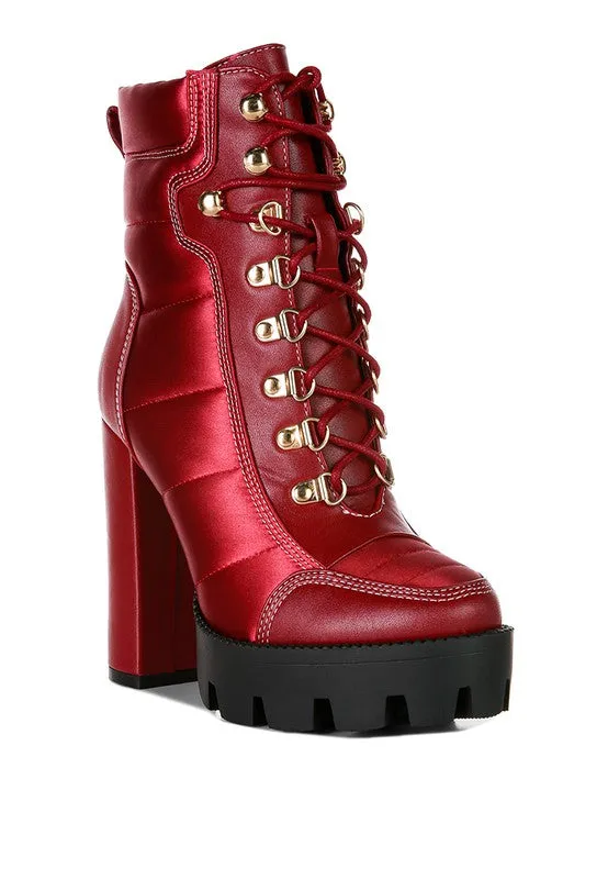 Scotch Side Zipper Opening Ankle Boots