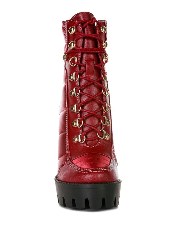 Scotch Side Zipper Opening Ankle Boots