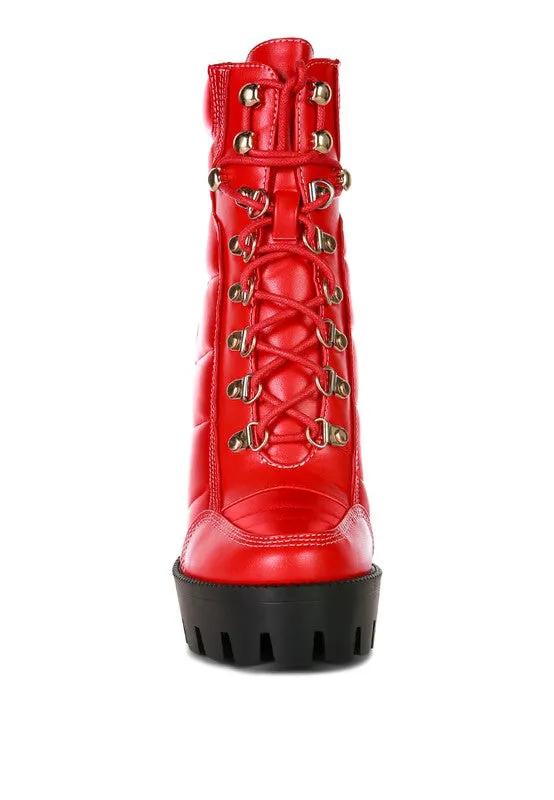 Scotch Side Zipper Opening Ankle Boots