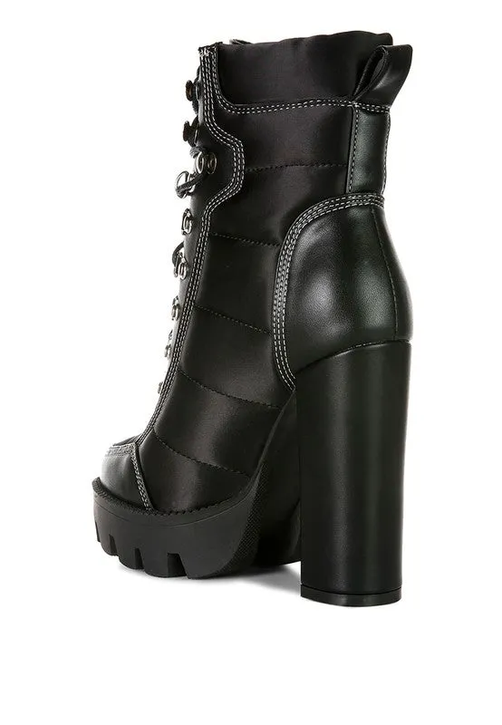 Scotch Side Zipper Opening Ankle Boots