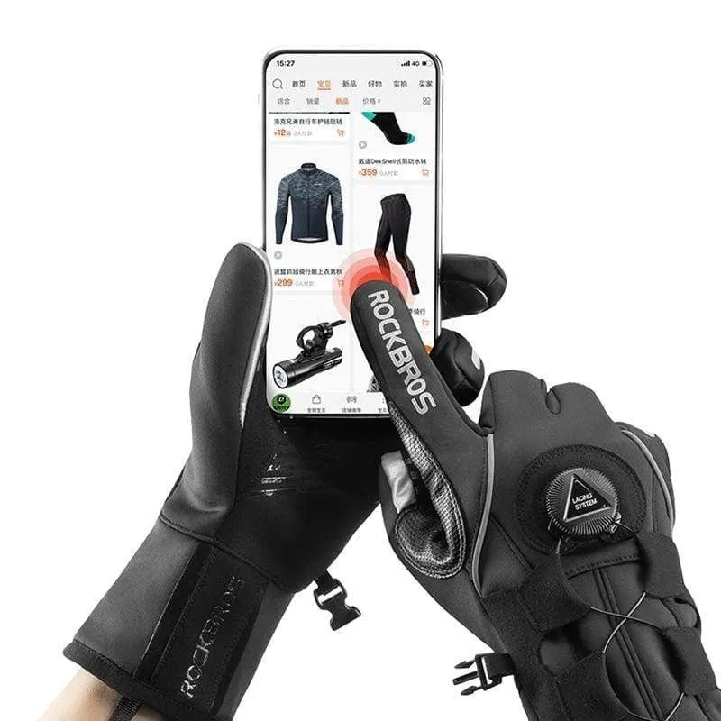 Screen Touch Full Finger Cycling Gloves