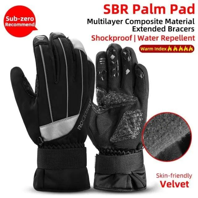 Screen Touch Full Finger Cycling Gloves