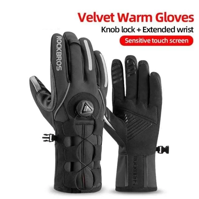 Screen Touch Full Finger Cycling Gloves