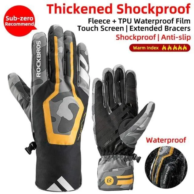 Screen Touch Full Finger Cycling Gloves