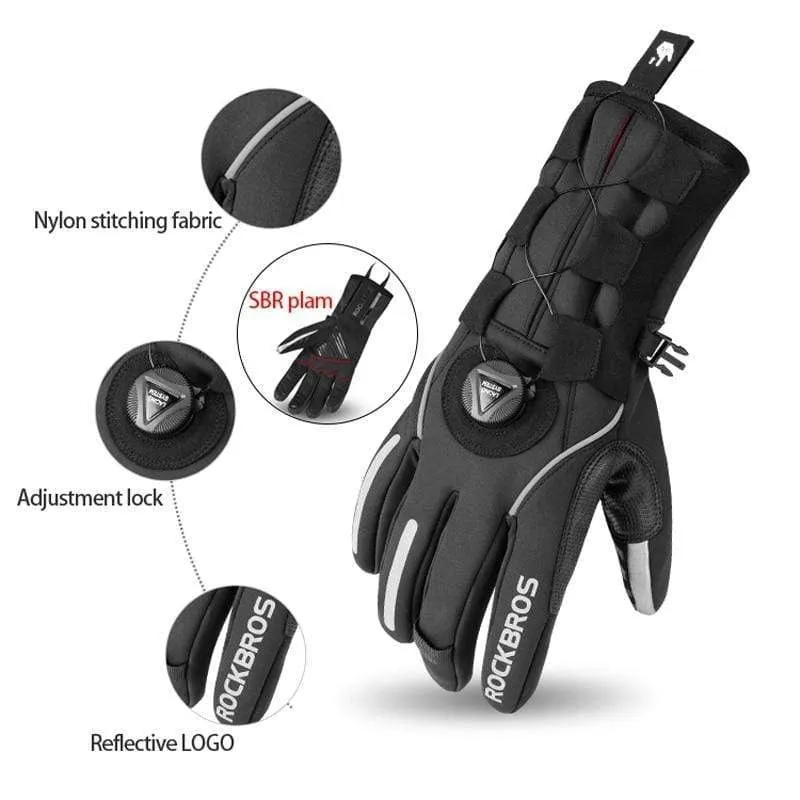 Screen Touch Full Finger Cycling Gloves