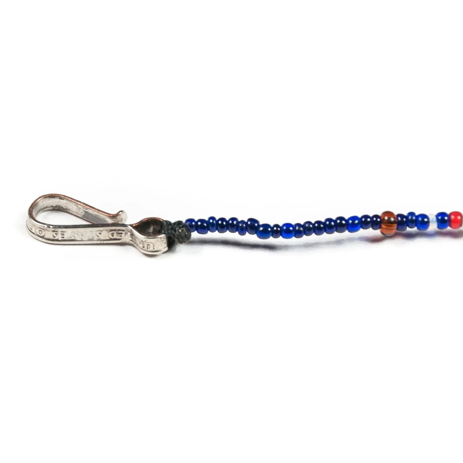 Seed Beads Bracelet Blue