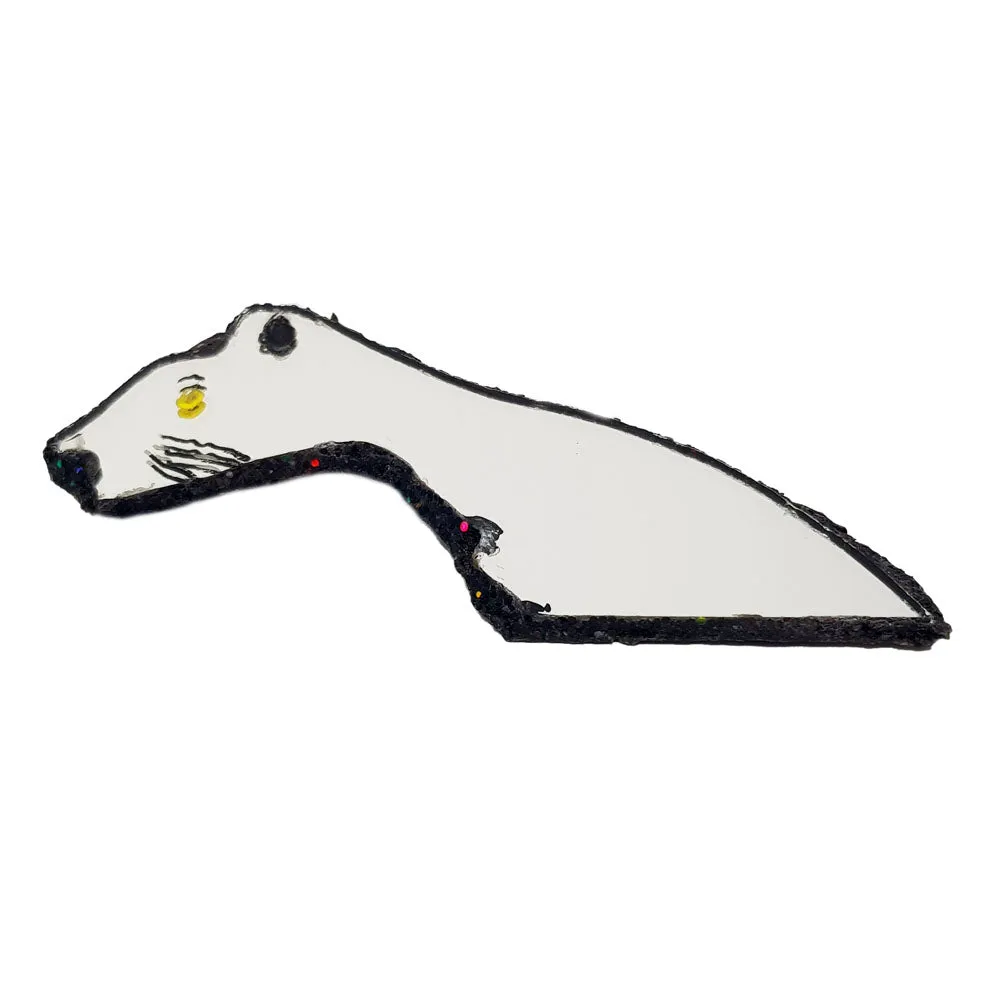 SILVER PANTHER BROOCH - READY, STEADY