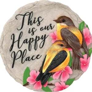 Spoontiques Happy Place Stepping Stone