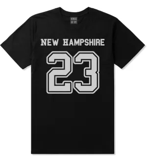 Sport Style New Hampshire 23 Team State Jersey Mens T-Shirt