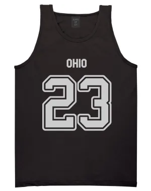 Sport Style Ohio 23 Team State Jersey Mens Tank Top