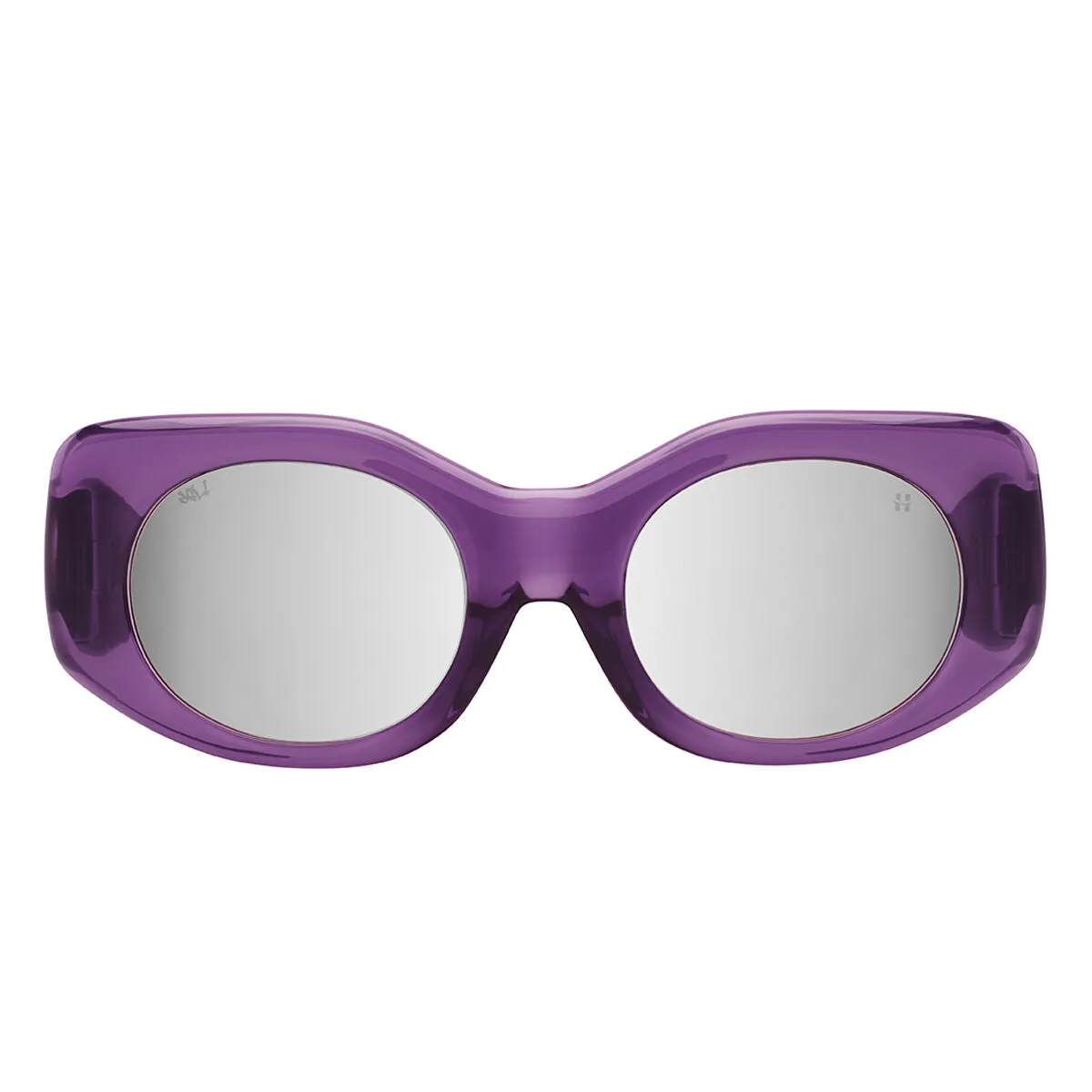 Spy Optics Women's Hangout Del Translucent Purple Sunglasses