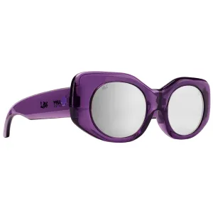 Spy Optics Women's Hangout Del Translucent Purple Sunglasses