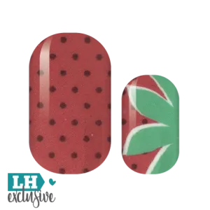 Summer Strawberry Nail Wraps