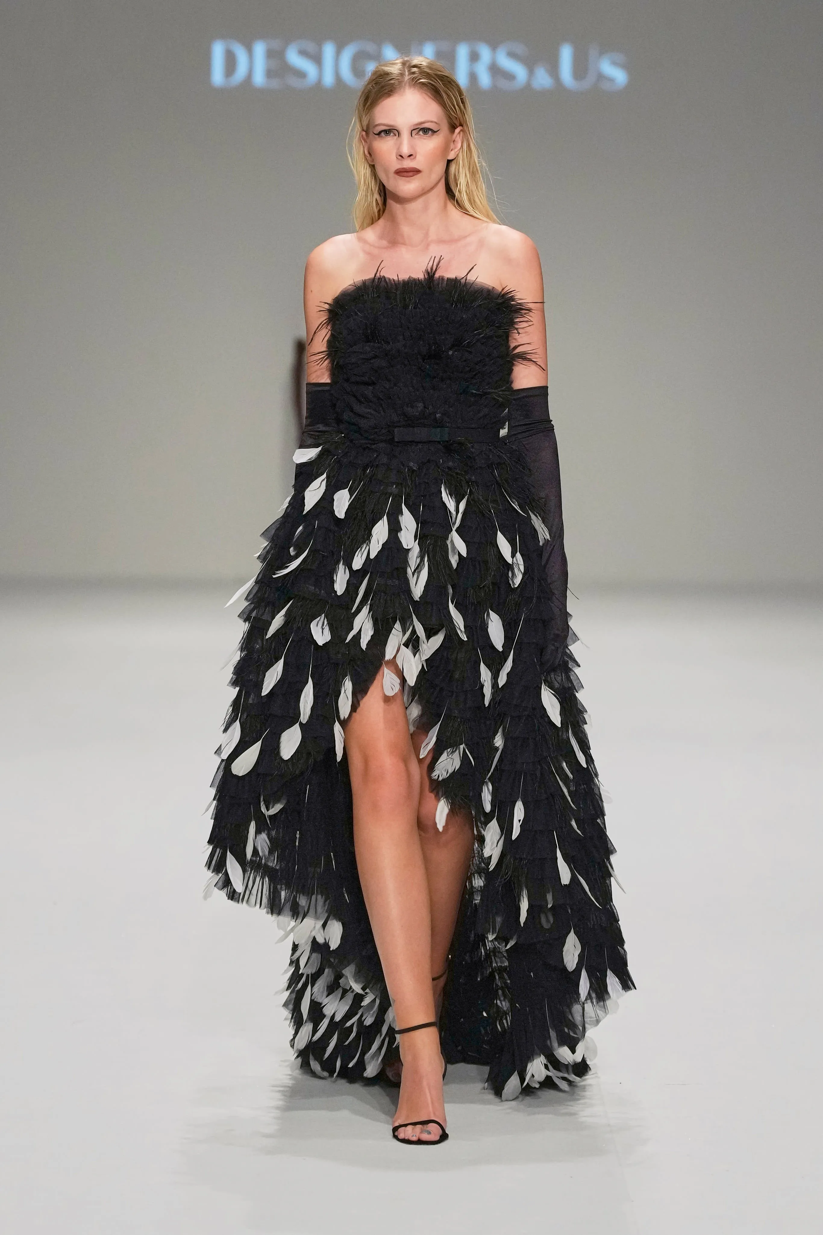 Swan's Noir Symphony Dress