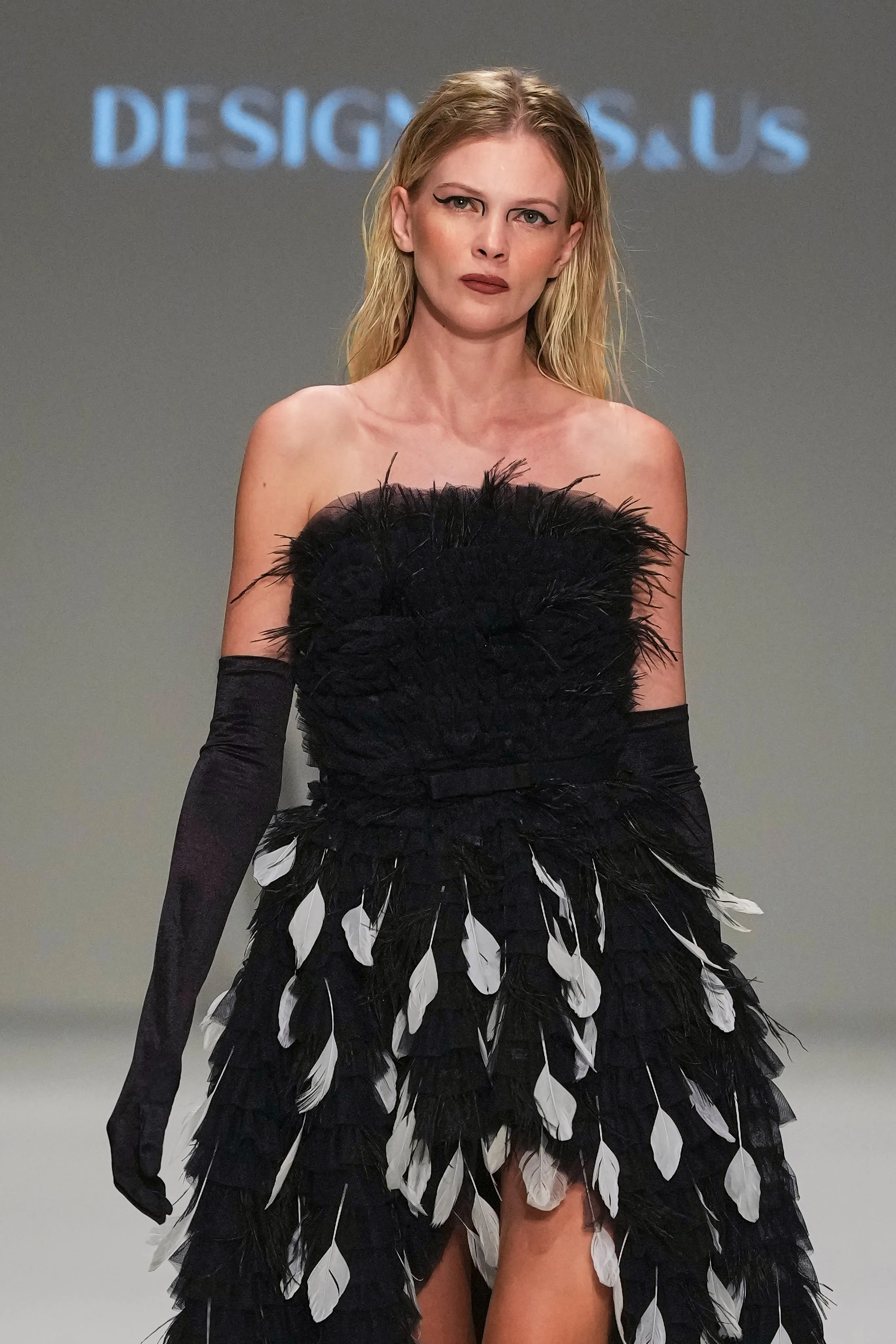 Swan's Noir Symphony Dress
