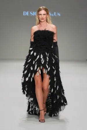 Swan's Noir Symphony Dress