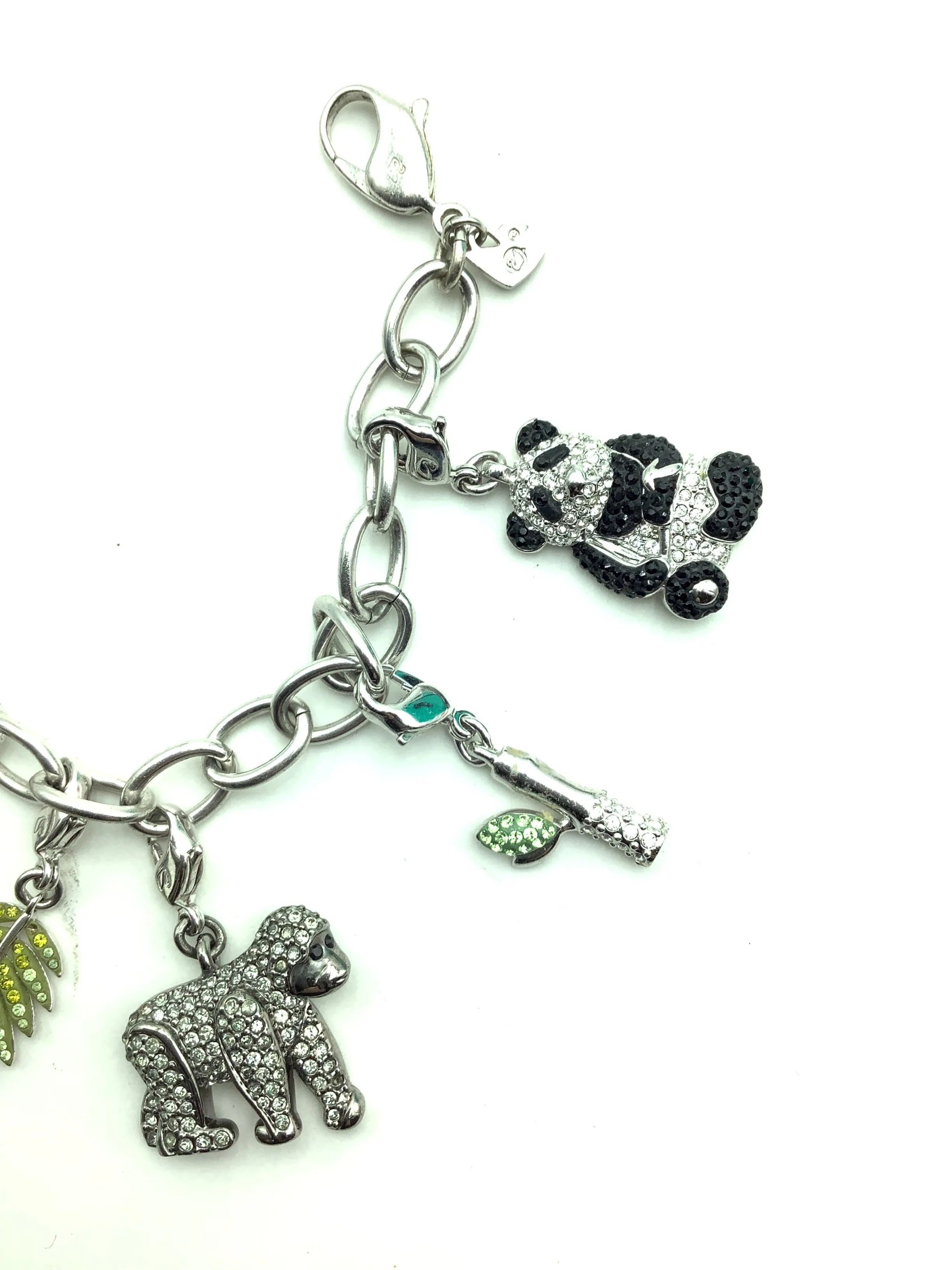 Swarovski Crystal Animal Charm Bracelet