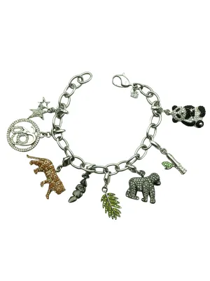 Swarovski Crystal Animal Charm Bracelet