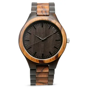 The Ridge Zebrawood   Ebony | Set of 12
