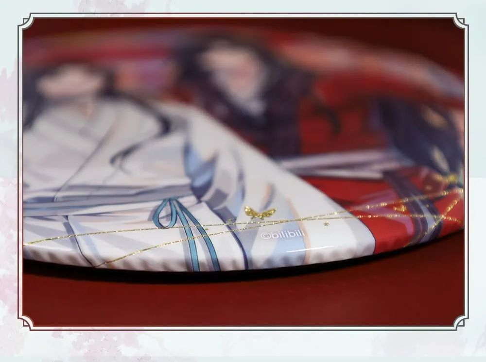 Tian Guan Ci Fu Hua Cheng Xie Lian Brooch Pin Heaven Officials Blessing Cosplay Badge Backpack Pendant Pin Keyring