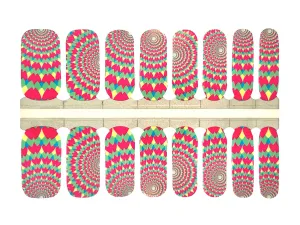 Tie Dye - Nail Wraps