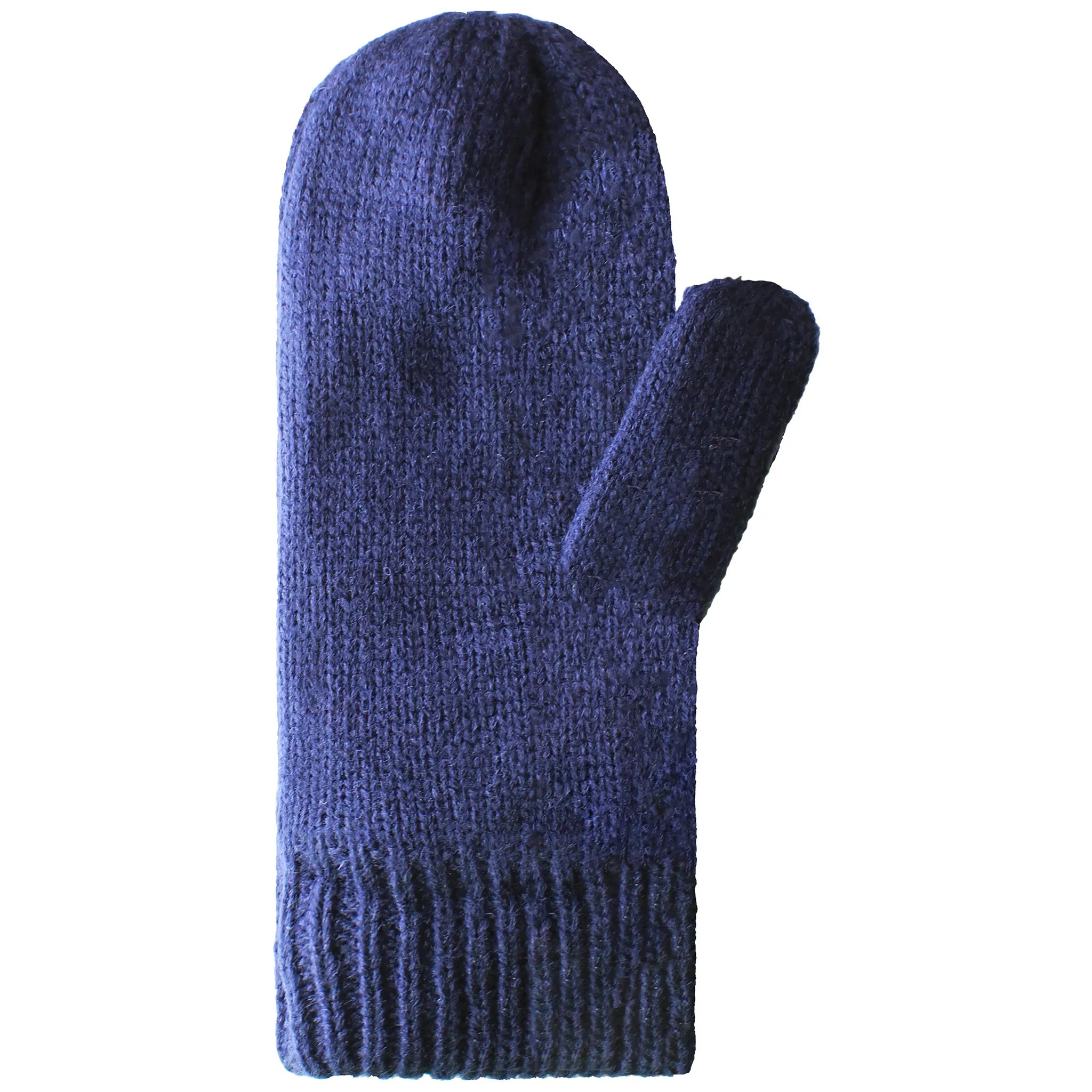 Timberland Cable Mitten Womens Navy Gloves