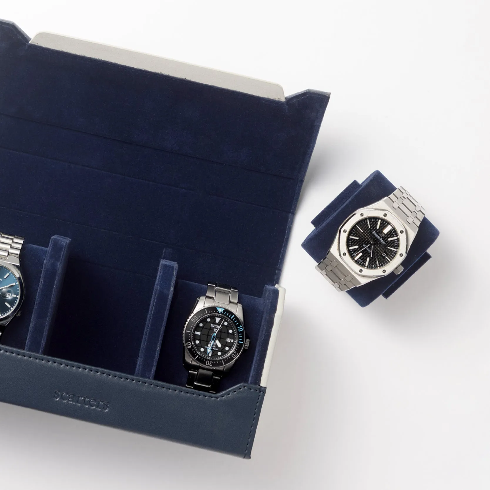 Timeless | Watch Case | Navy Blue