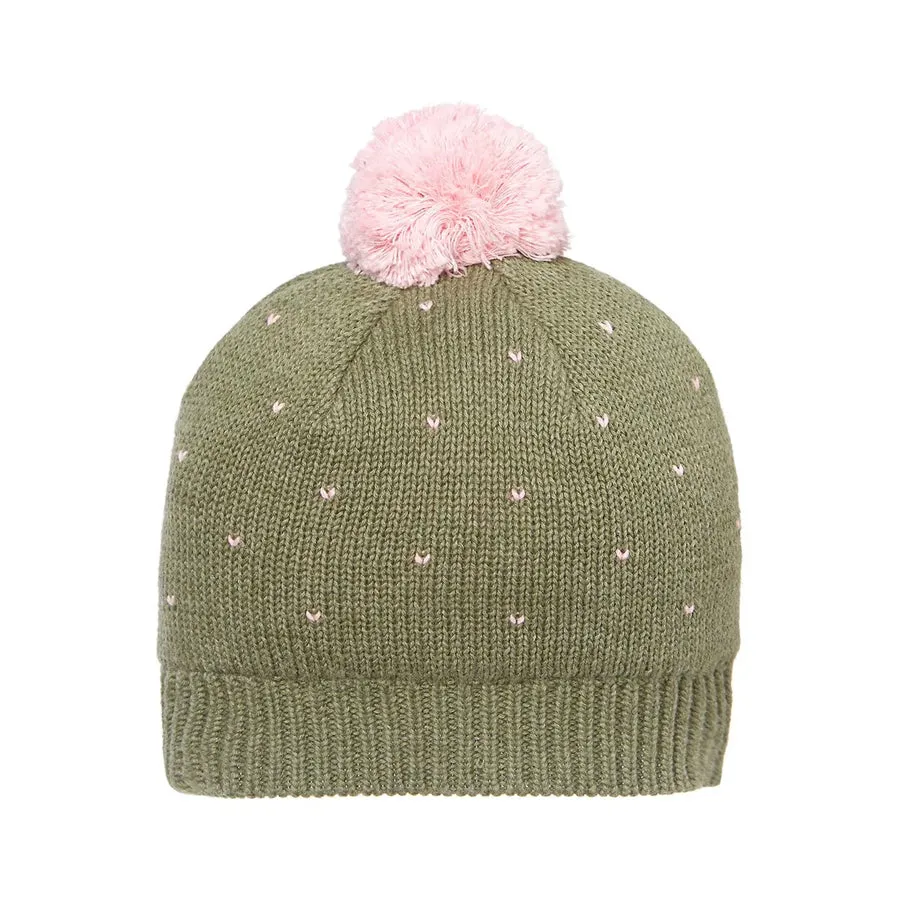 Toshi Beanie - Misty / Kale