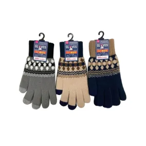 Touchscreen Gloves - Inner Pile - Nordic- 3 Finger Touch