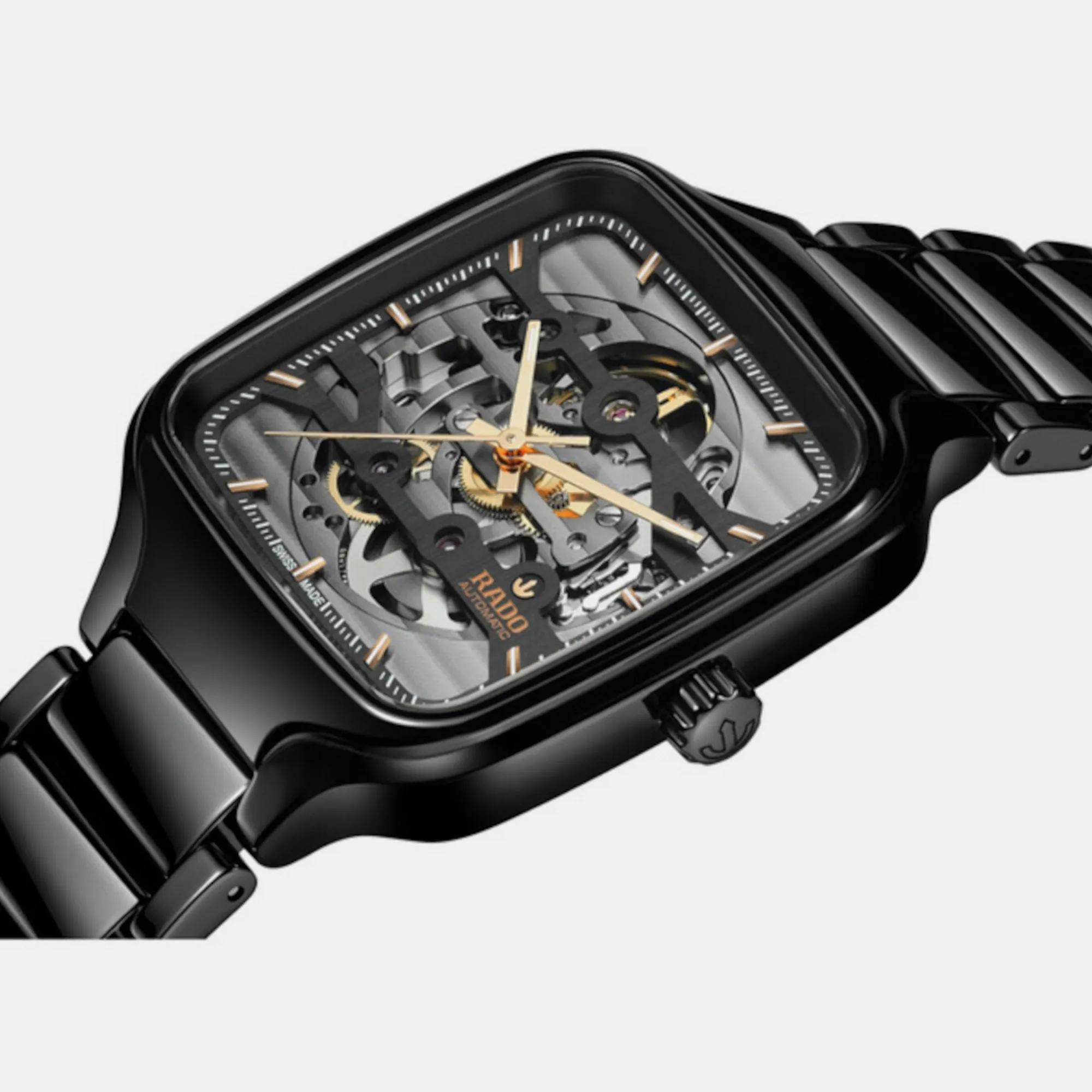 True Square Automatic Skeleton Men Ceramic Watch R27124162