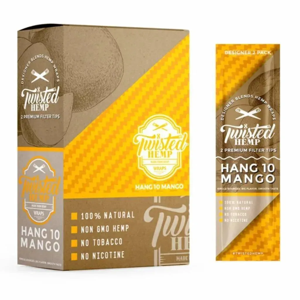 Twisted Hemp Wraps - 15 Count