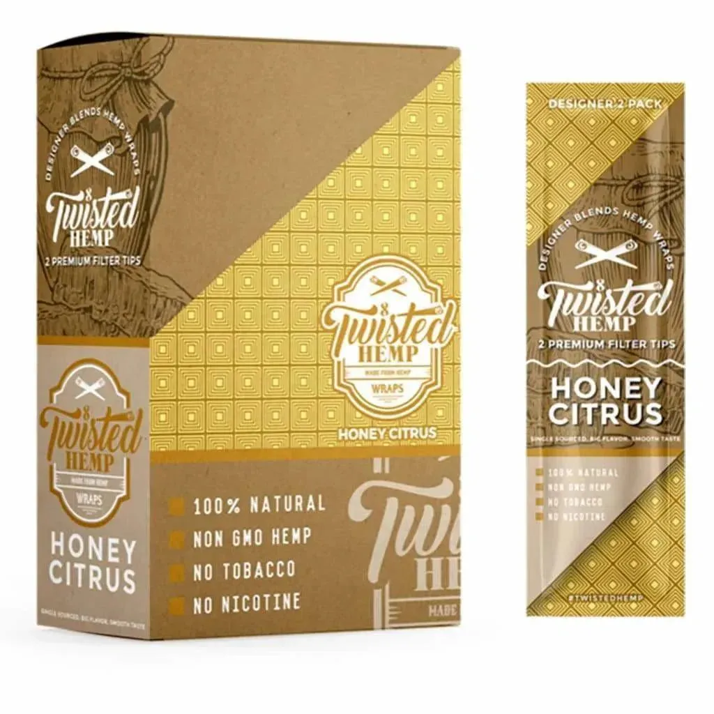 Twisted Hemp Wraps - 15 Count