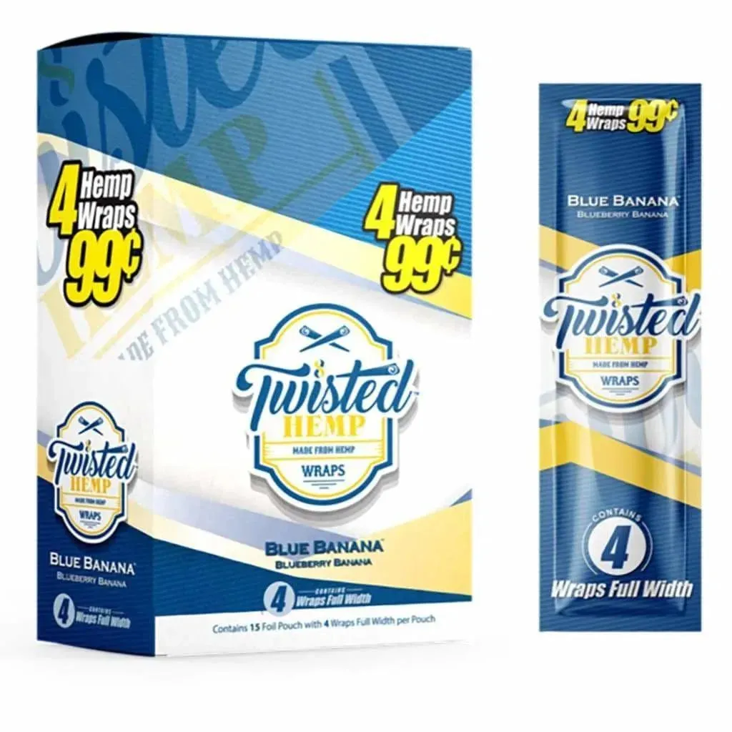 Twisted Hemp Wraps - 15 Count