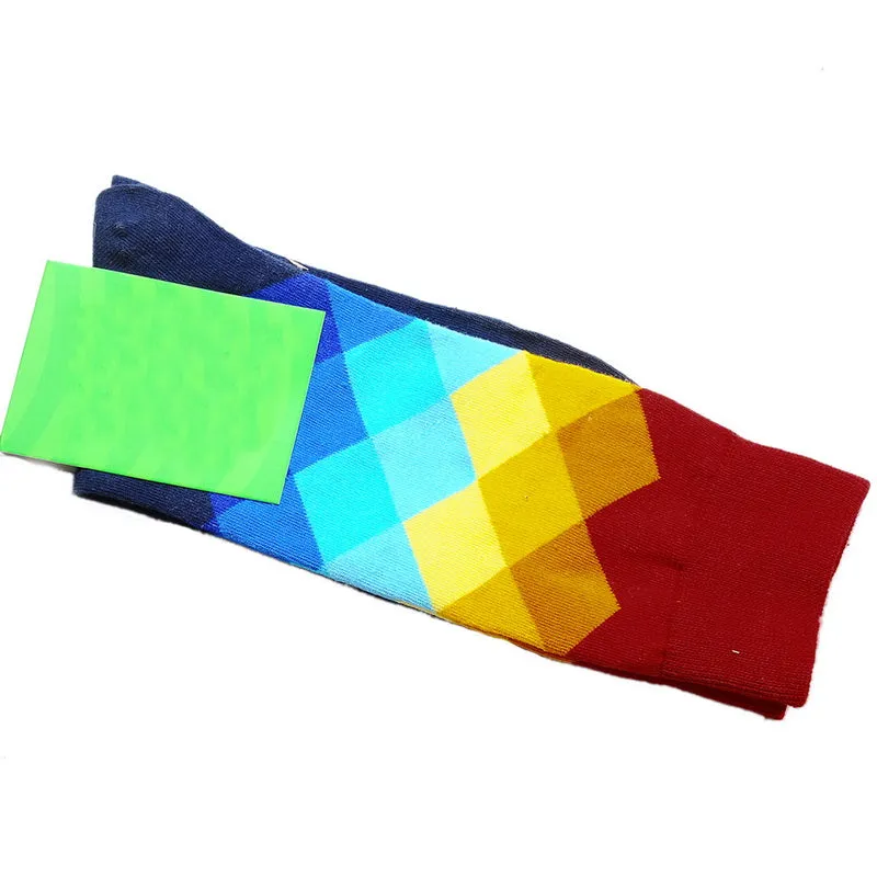 Unisex Gradient Color Socks
