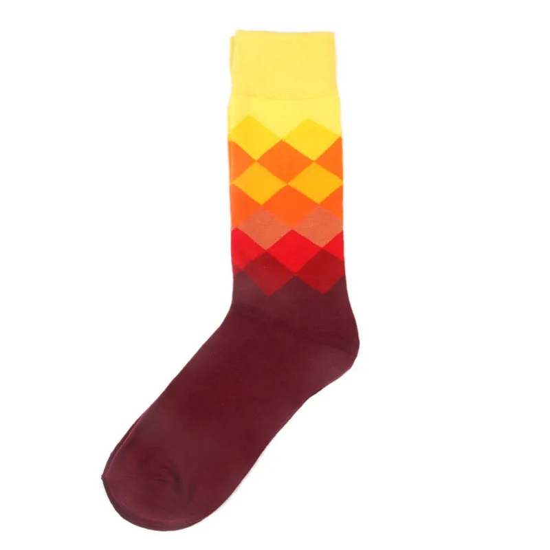 Unisex Gradient Color Socks