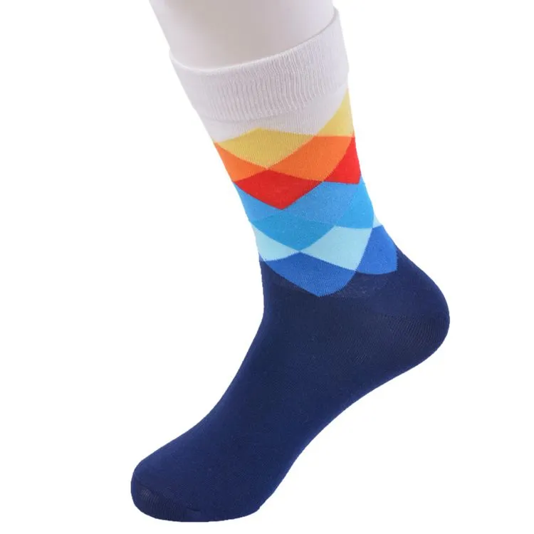Unisex Gradient Color Socks