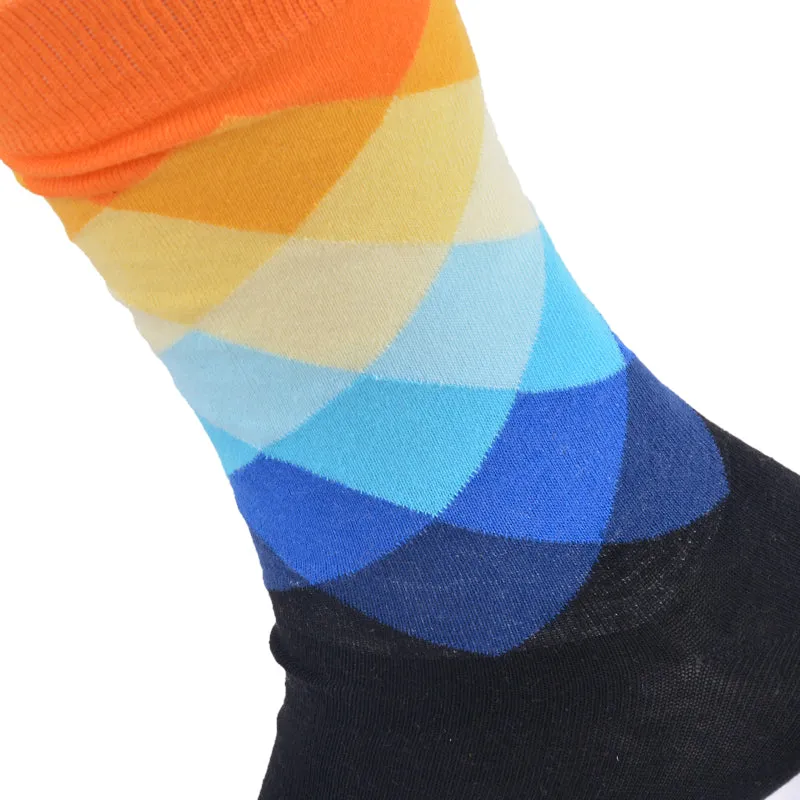 Unisex Gradient Color Socks