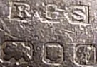 Vintage Hallmarked Silver Charm Bracelet 1964