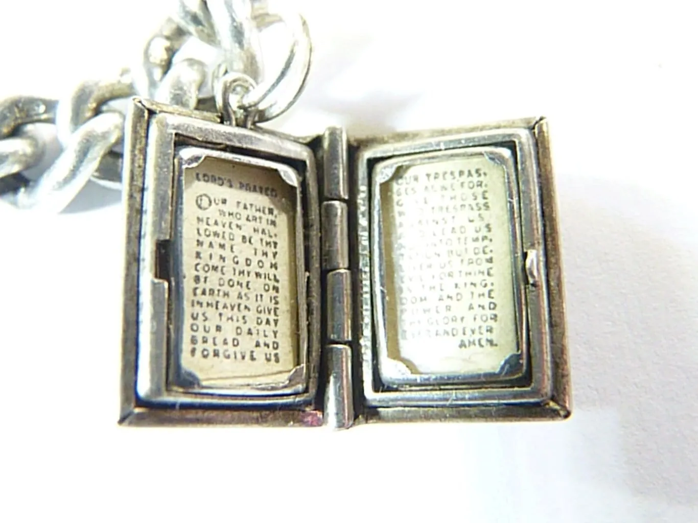 Vintage Hallmarked Silver Charm Bracelet 1964