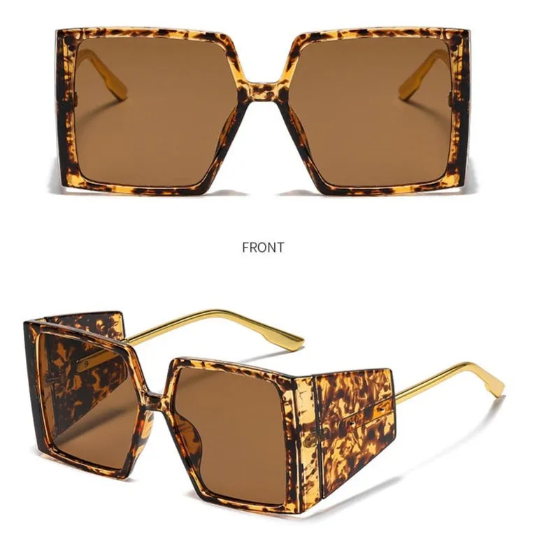 Vintage Punk Square Sunglasses
